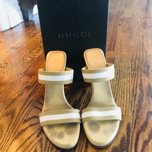 Authentic Gucci heels size 7/ GUCCI 🇮🇹 - Picture 1 of 3
